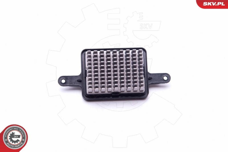 Resistor, interior blower